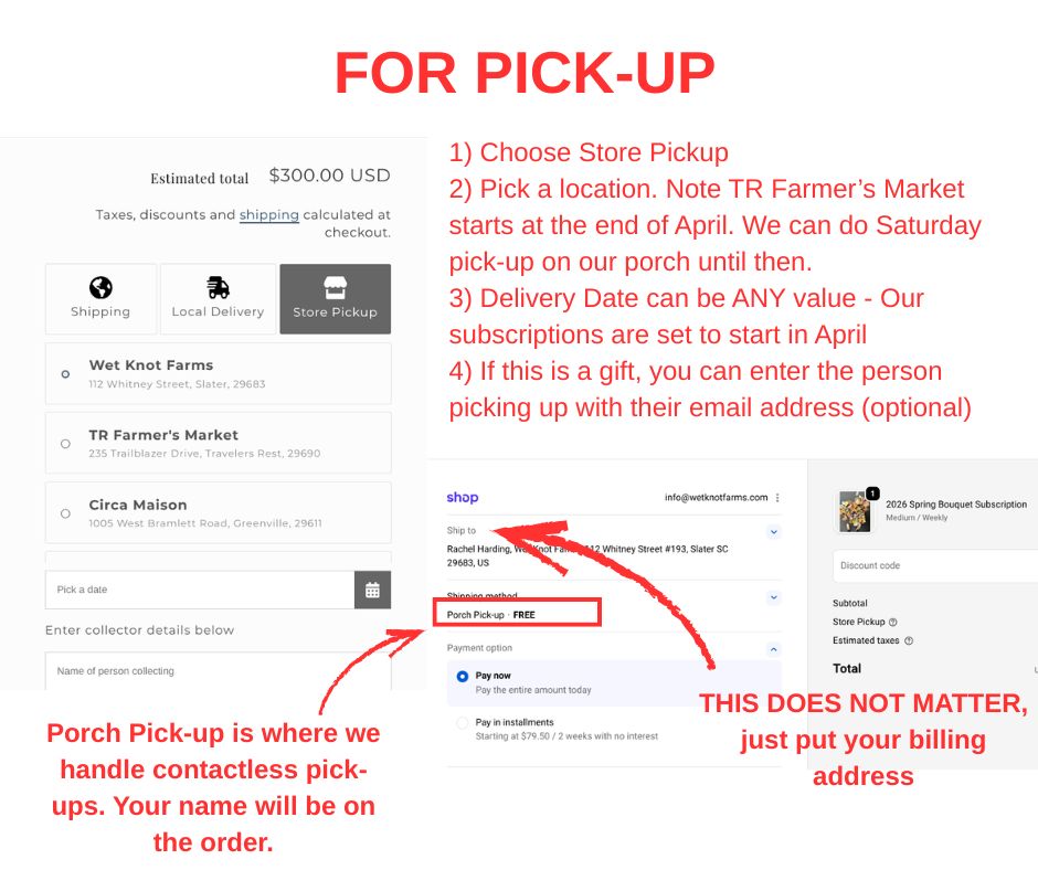 2026 Spring Bouquet Subscription