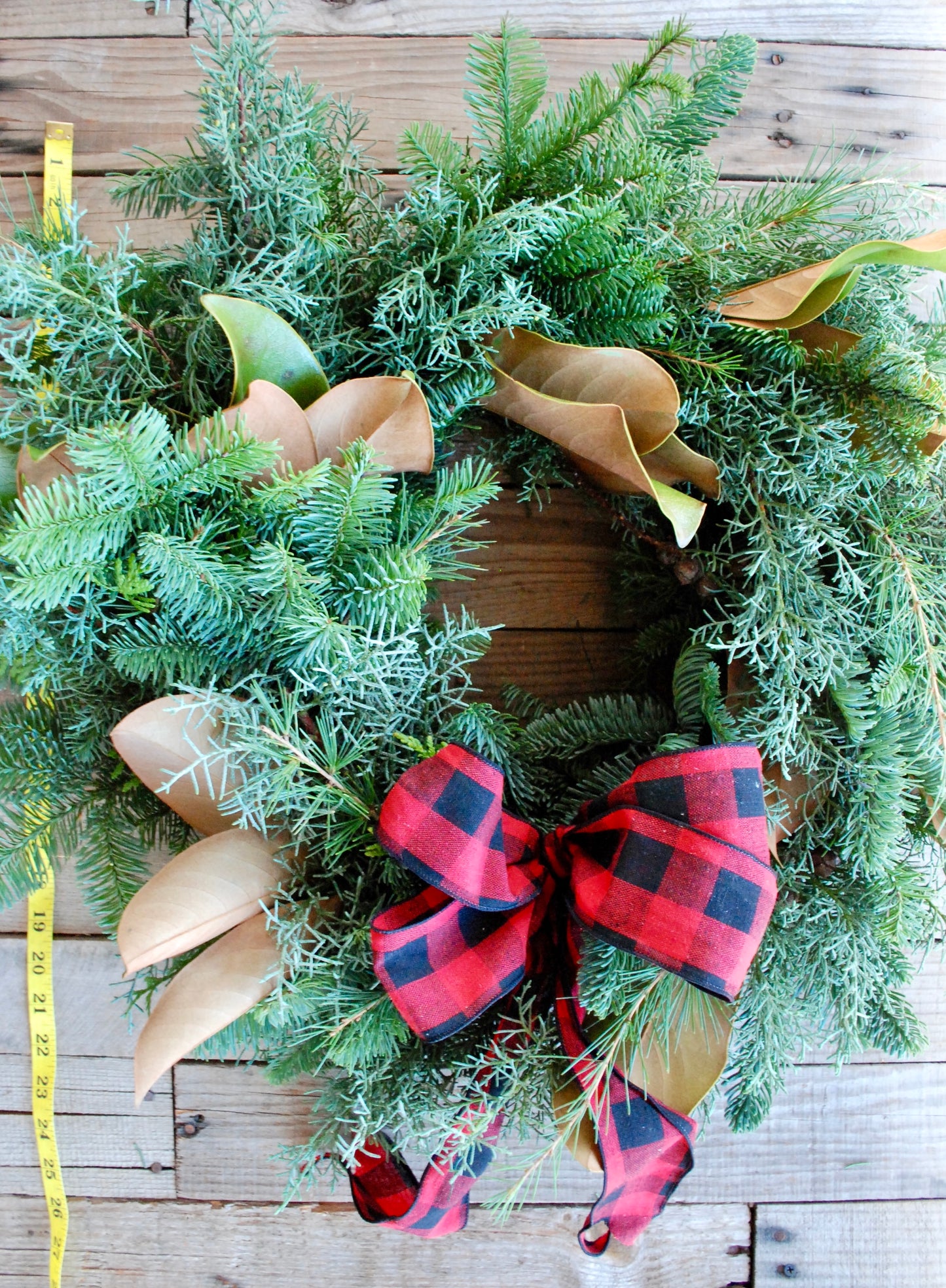 Fresh Christmas Wreath Workshop