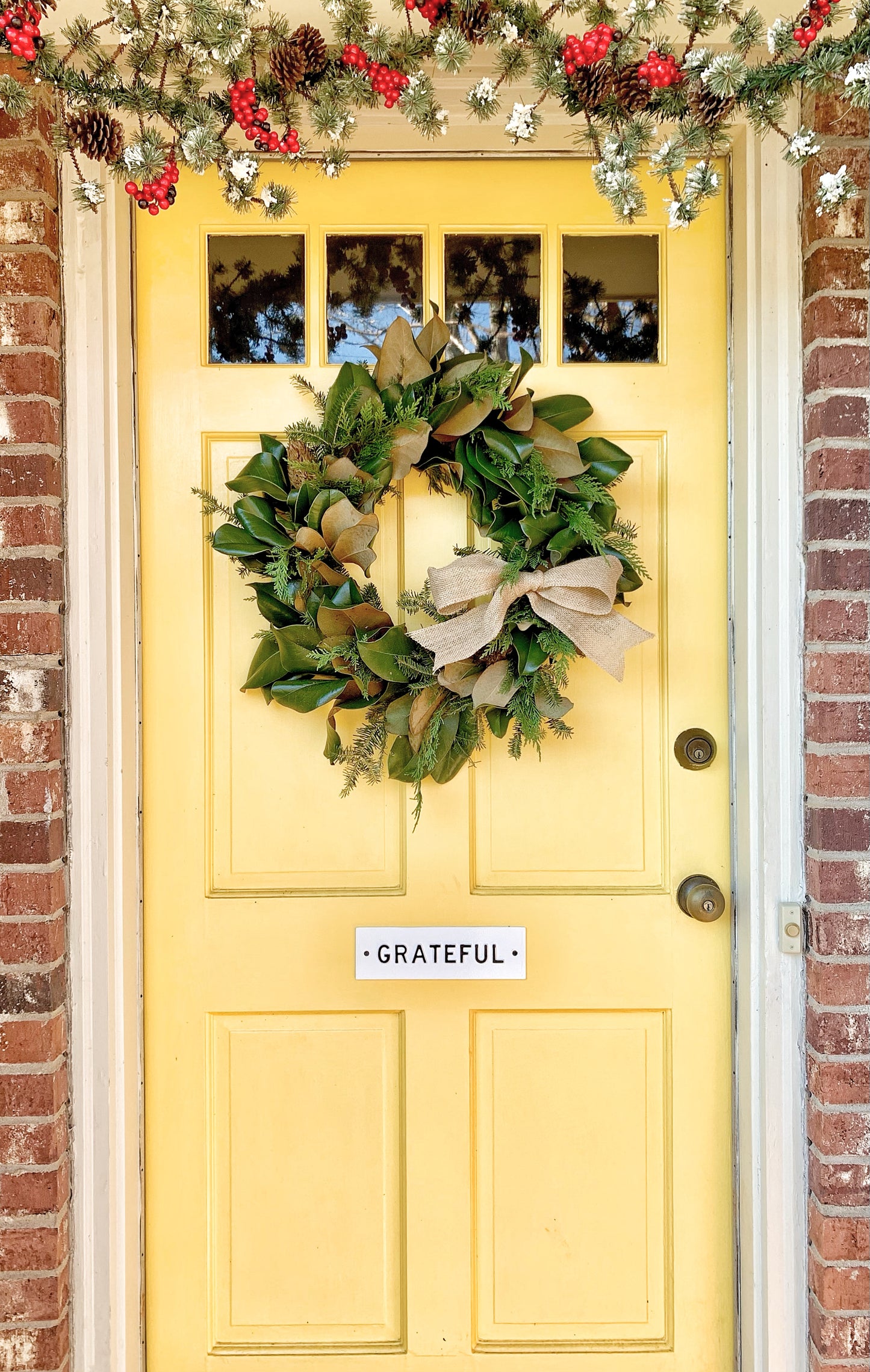 Fresh Christmas Wreath Workshop